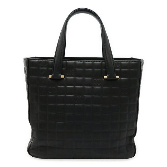 Chanel Lambskin Chocobar Tote Bag - Picture 1 of 9